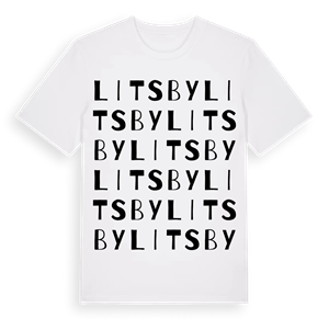 Litsby ordlek t-shirt – ekologisk bomull t-shirt från Pinshirt