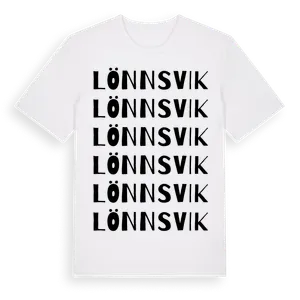 Lönnsvik ordlek t-shirt – ekologisk bomull t-shirt från Pinshirt