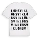 Lönsvik ordlek t-shirt