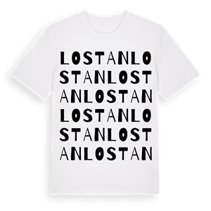 Lostan ordlek t-shirt – ekologisk bomull t-shirt från Pinshirt