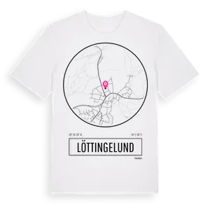 Löttingelund t-shirt – ekologisk bomull t-shirt från Pinshirt
