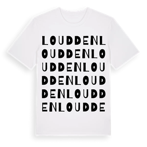 Loudden ordlek t-shirt – ekologisk bomull t-shirt från Pinshirt