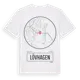 White t-shirt med Lövhagen t-shirt