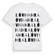 Lövhamra ordlek t-shirt