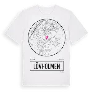 Lövholmen t-shirt – ekologisk bomull t-shirt från Pinshirt