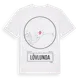 White t-shirt med Lövlunda t-shirt