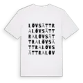 Lövsättra ordlek t-shirt