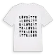 Lövsättra ordlek t-shirt