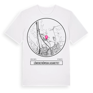 Löwenströmska lasarettet t-shirt – ekologisk bomull t-shirt från Pinshirt