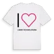 Jag älskar Lugnet och Skälsmara t-shirt stort tryck