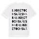 Lugnet och Skälsmara ordlek t-shirt