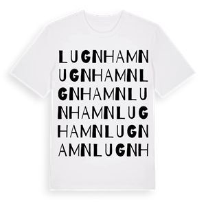 Lugnhamn ordlek t-shirt – ekologisk bomull t-shirt från Pinshirt