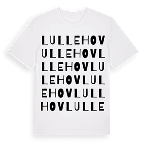 Lullehov ordlek t-shirt – ekologisk bomull t-shirt från Pinshirt