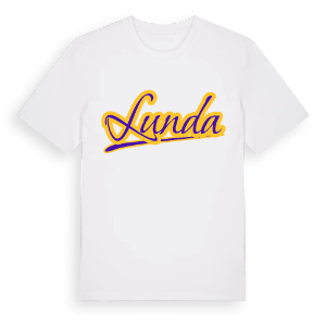 Lunda baseball t-shirt – ekologisk bomull t-shirt från Pinshirt