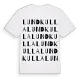Lundkulla ordlek t-shirt