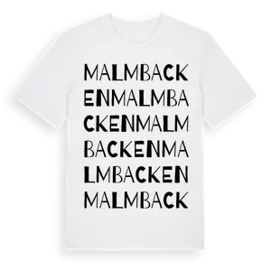 Malmbacken ordlek t-shirt – ekologisk bomull t-shirt från Pinshirt