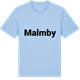 Blue Soul t-shirt med Malmby fetstil t-shirt