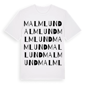 Malmlund ordlek t-shirt – ekologisk bomull t-shirt från Pinshirt