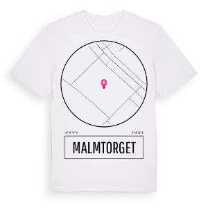 Malmtorget t-shirt – ekologisk bomull t-shirt från Pinshirt