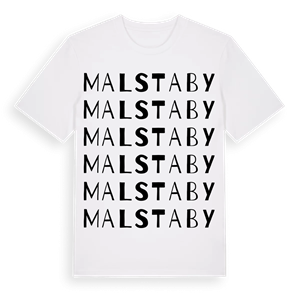 Malstaby ordlek t-shirt – ekologisk bomull t-shirt från Pinshirt
