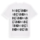 Mane äng ordlek t-shirt