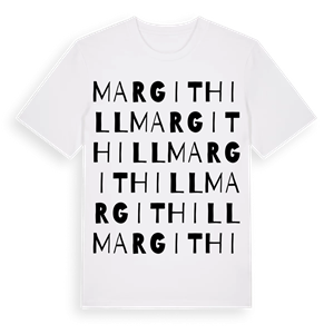 Margithill ordlek t-shirt – ekologisk bomull t-shirt från Pinshirt