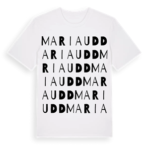 Mariaudd ordlek t-shirt – ekologisk bomull t-shirt från Pinshirt