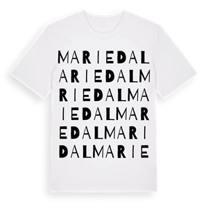 Mariedal ordlek t-shirt – ekologisk bomull t-shirt från Pinshirt