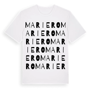 Mariero ordlek t-shirt – ekologisk bomull t-shirt från Pinshirt