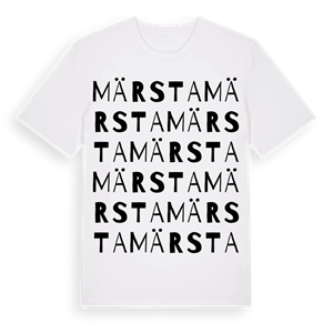 Märsta ordlek t-shirt – ekologisk bomull t-shirt från Pinshirt