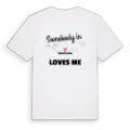 Någon i Marstugan älskar mig t-shirt