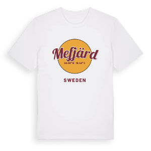 Mefjärd cirkel t-shirt – ekologisk bomull t-shirt från Pinshirt