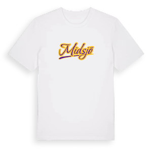 Midsjö baseball t-shirt – ekologisk bomull t-shirt från Pinshirt