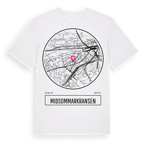 Midsommarkransen t-shirt – ekologisk bomull t-shirt från Pinshirt