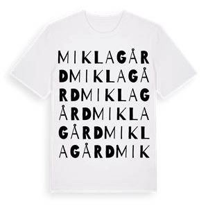 Miklagård ordlek t-shirt – ekologisk bomull t-shirt från Pinshirt