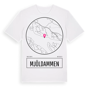 Mjöldammen t-shirt – ekologisk bomull t-shirt från Pinshirt