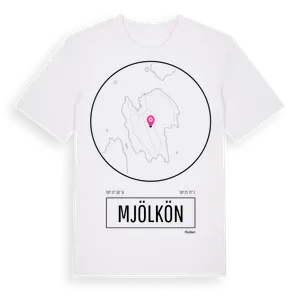 Mjölkön t-shirt – ekologisk bomull t-shirt från Pinshirt