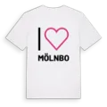 Jag älskar Mölnbo t-shirt stort tryck