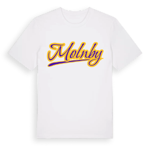 Molnby baseball t-shirt – ekologisk bomull t-shirt från Pinshirt