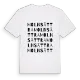 Molnsättra ordlek t-shirt