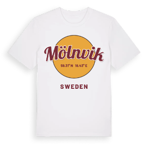 Mölnvik cirkel t-shirt – ekologisk bomull t-shirt från Pinshirt