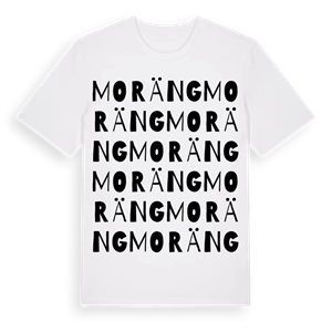 Moräng ordlek t-shirt – ekologisk bomull t-shirt från Pinshirt