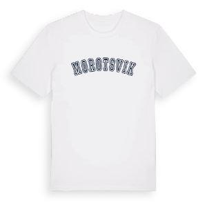 Morotsvik college t-shirt – ekologisk bomull t-shirt från Pinshirt