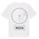 White t-shirt med Mossen t-shirt