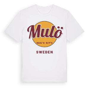 Mulö cirkel t-shirt – ekologisk bomull t-shirt från Pinshirt