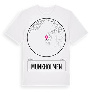 Munkholmen t-shirt – ekologisk bomull t-shirt från Pinshirt