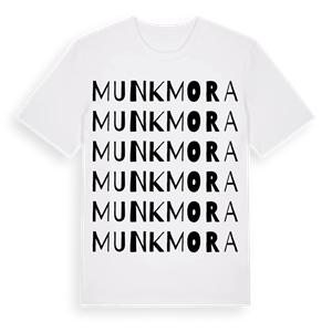 Munkmora ordlek t-shirt – ekologisk bomull t-shirt från Pinshirt