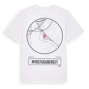 Myrstuguberget t-shirt – ekologisk bomull t-shirt från Pinshirt