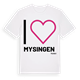 Jag älskar Mysingen t-shirt stort tryck