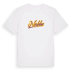 Nabbo baseball t-shirt – ekologisk bomull t-shirt från Pinshirt